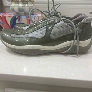 PRADA LACEUP SNEAKERS